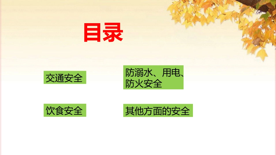 学生假期安全教育主题班会_第2页