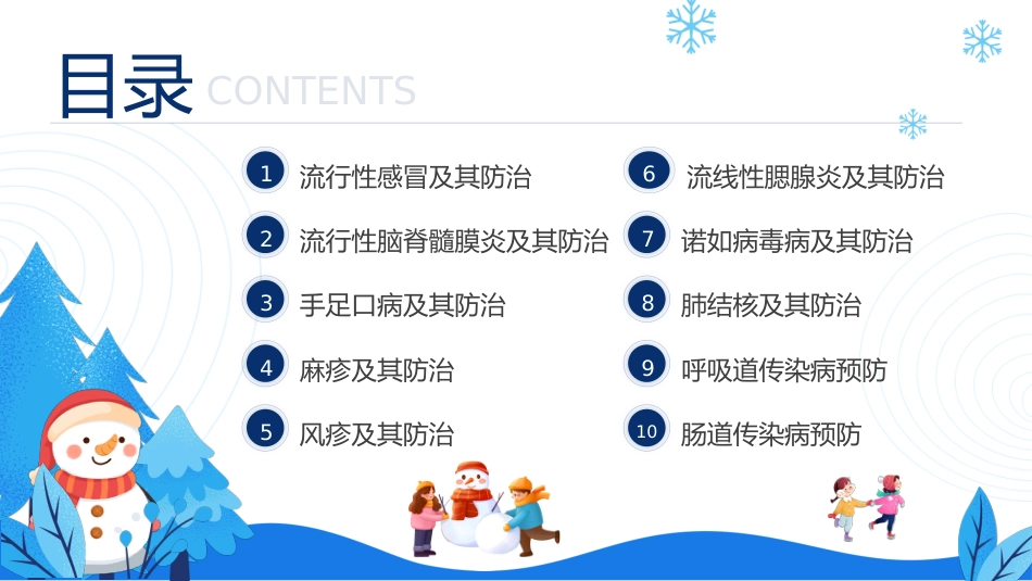 预防传染病,安全过冬季主题班会_第2页