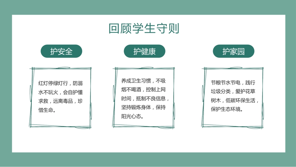 一年级开学第一课学生行为规范4_第6页