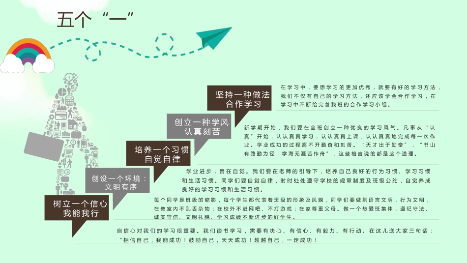 初中开学第一课-今天努力,收获明天_第10页