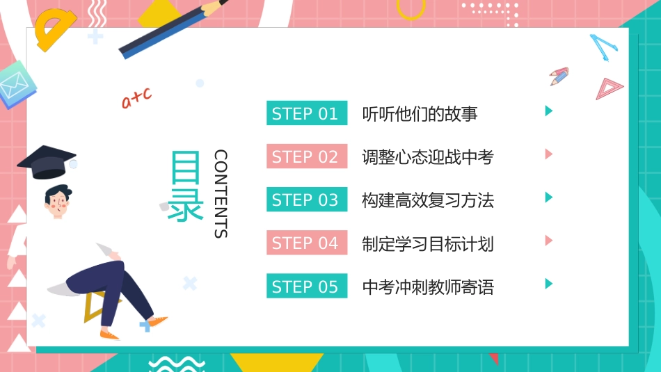 2025春季初三中考冲刺开学第一课为梦想加油_第3页