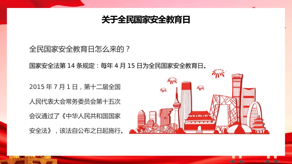 第十周主题班会课件——全民国家安全教育日_第4页