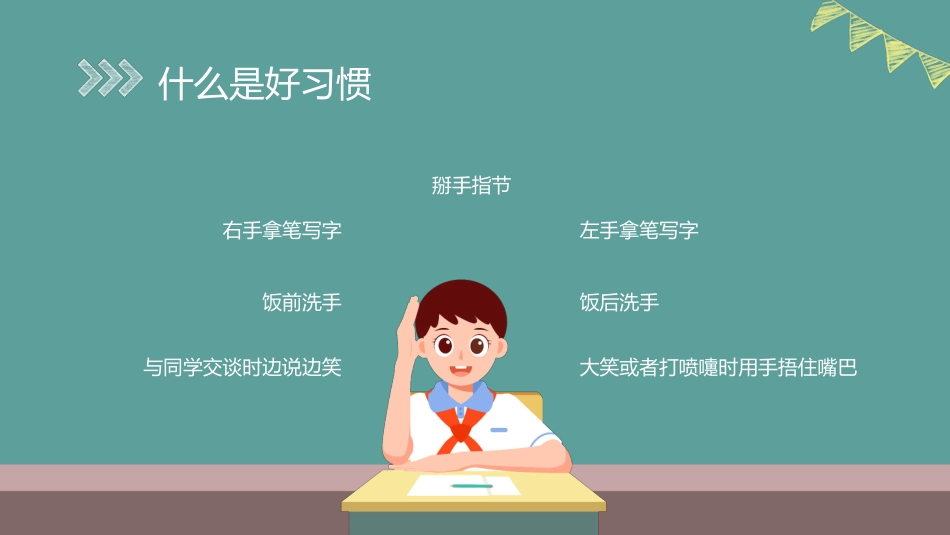 第二周《培养好习惯,成就好人生》主题班会PPT_第4页