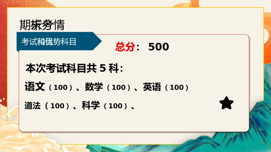 【六年级】【语文】秋季期末家长会:熹微灯火,点亮山河_第5页