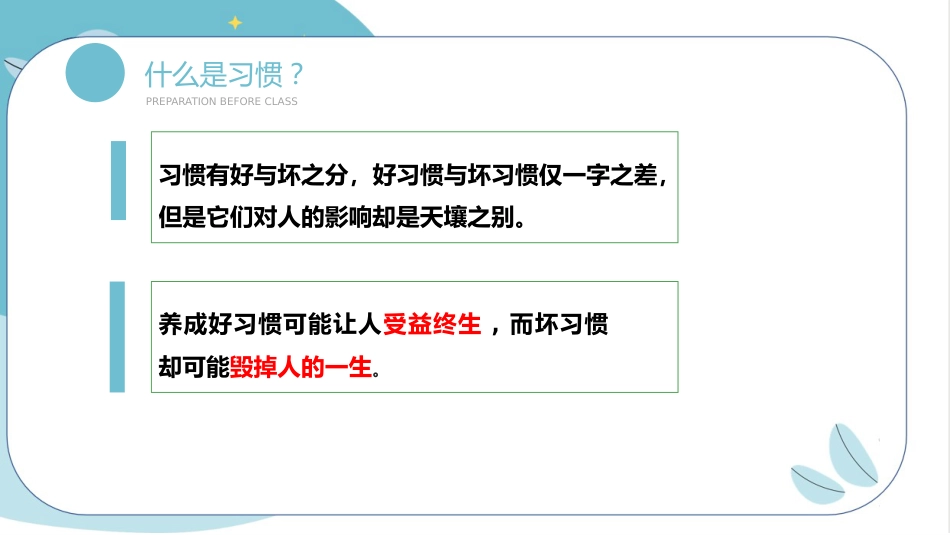 习惯主题班会《养习惯静成长》_第6页