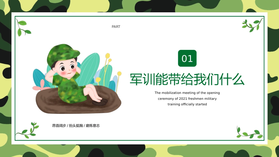 新生军训动员会_第3页