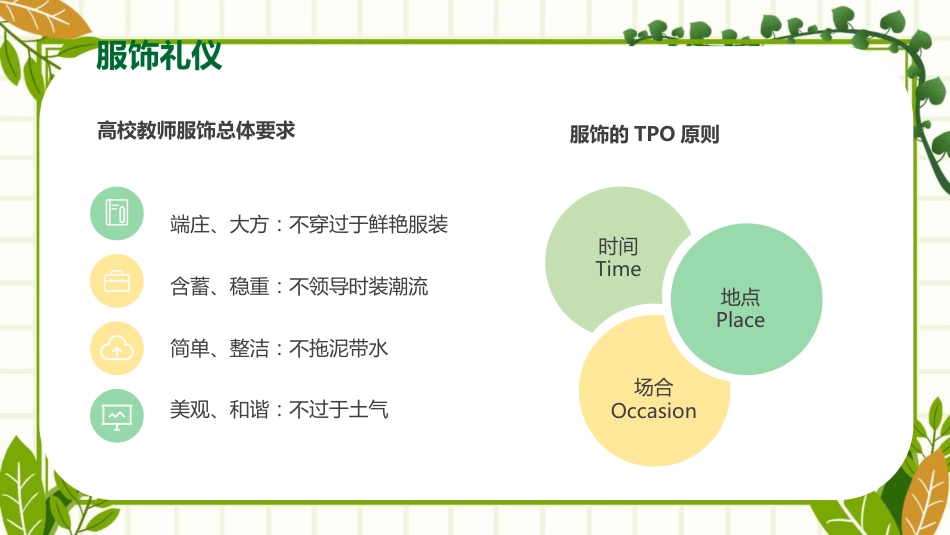 高校教师礼仪培训课件:为人师表从礼开始_第10页