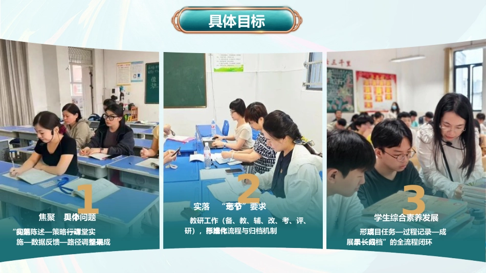 2025年秋季教导处工作计划PPT——深耕细作教研路,笃行不怠启新程_第8页