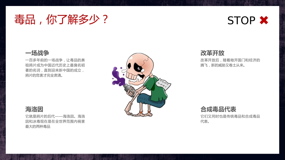 禁毒日主题班会_第4页