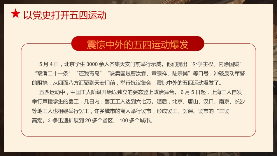 7.重温五四精神,牢记青春使命_第5页