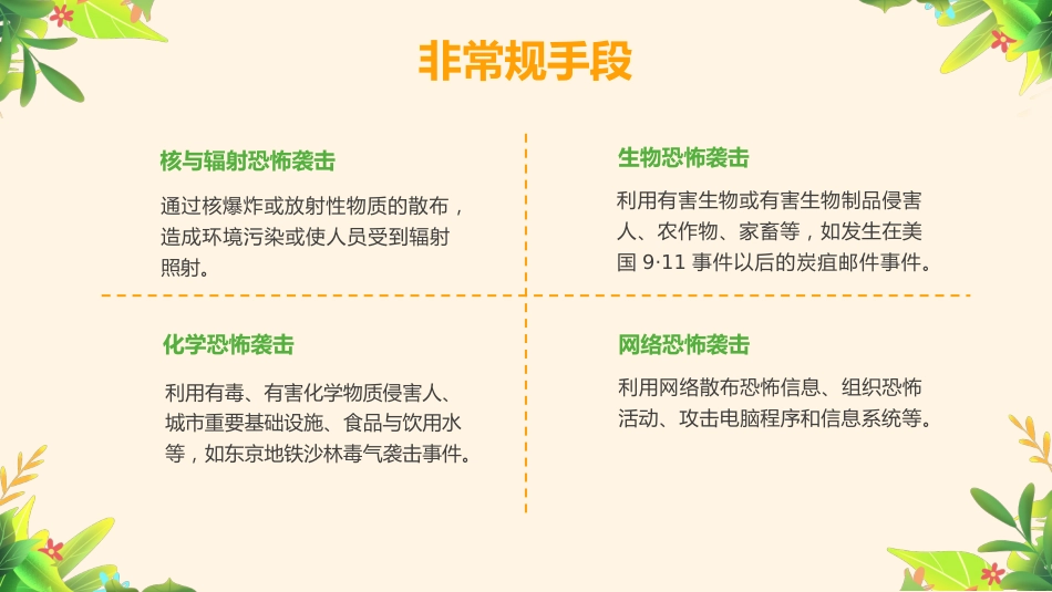 防暴恐安全教育主题班会PPT_第8页