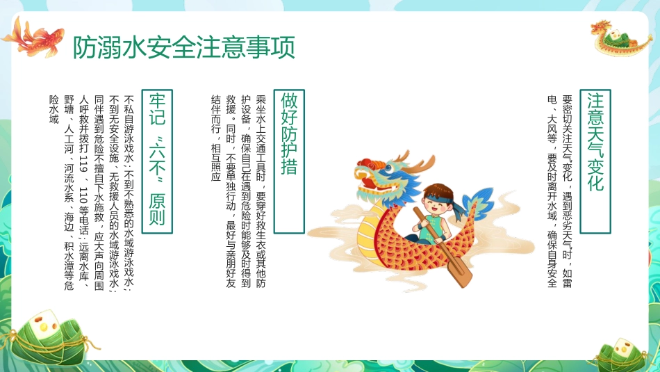 端午节放假安全PPT课件_第10页
