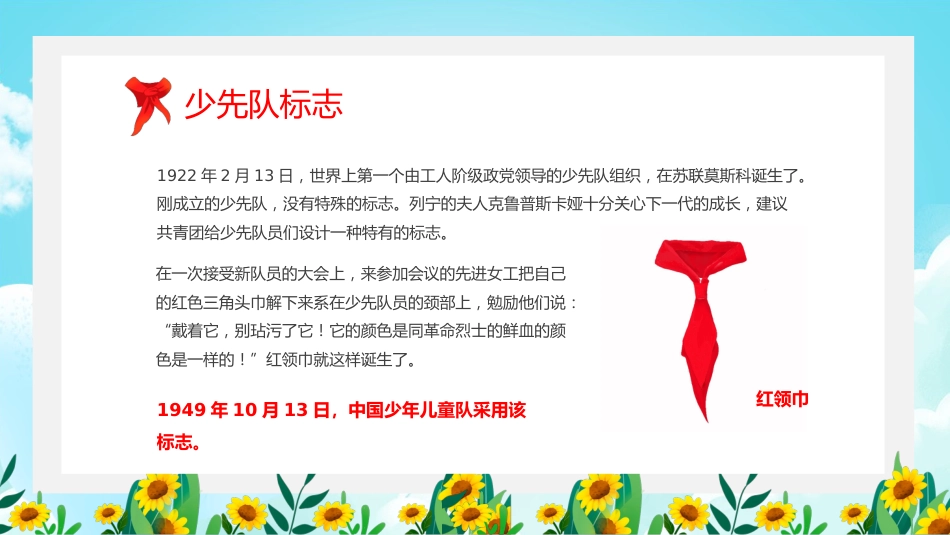 中小学少先队知识主题班会_第5页
