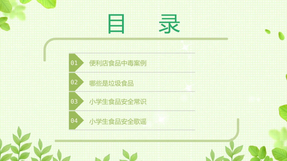 食品安全教育班会_第2页