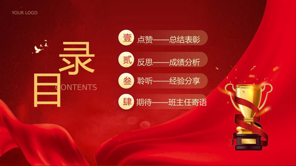 不负春光+逐梦前行——期中考表彰总结班会_第2页