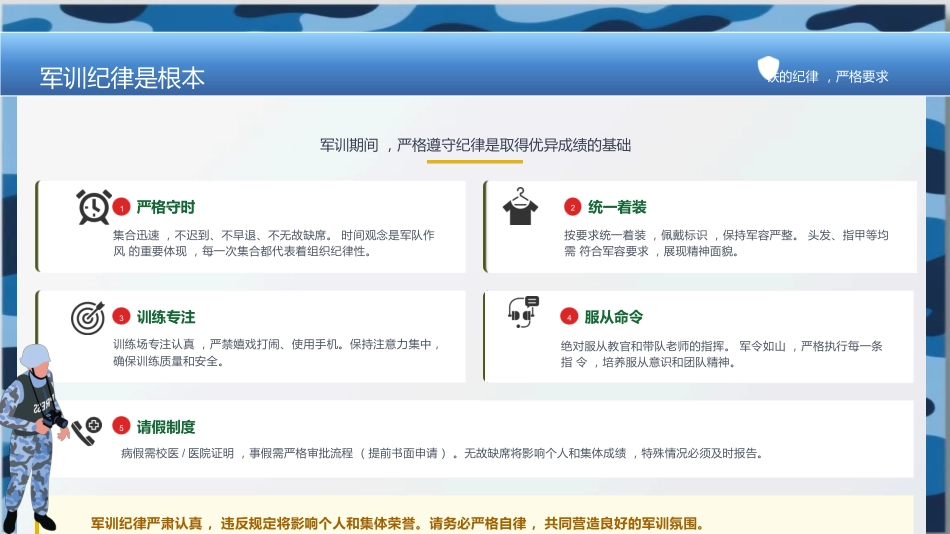 磨砺青春筑梦启航 - 新生军训动员【通用】_第7页
