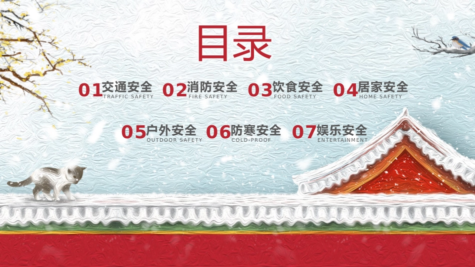 【25年秋】【第22周】《筑牢安全防线,过好平安寒假》主题班会PPT_第2页
