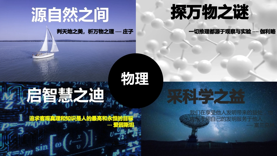 【高一】【物理】2025【秋】上学期【人教版】开学第一课:带你走进高中物理殿堂_第1页