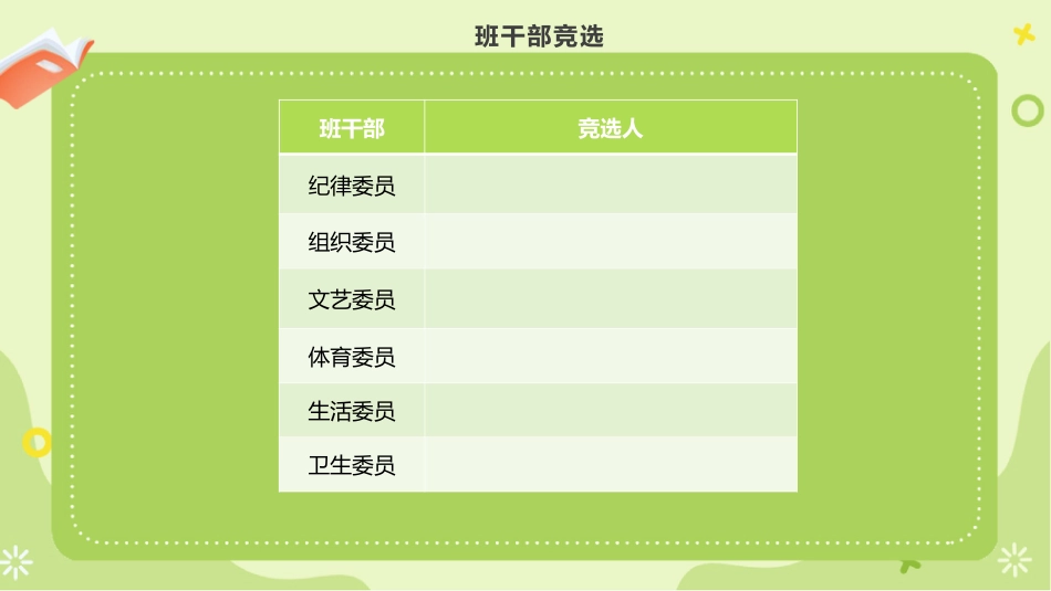 【通用】主题班会:班干部竞选_第6页
