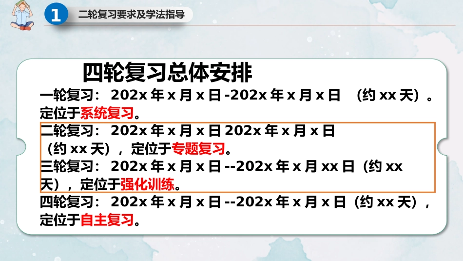 【高三】【学法指导】【高考备考】高考二轮复习学法指导班会【乘风破浪,再接再厉】_第4页