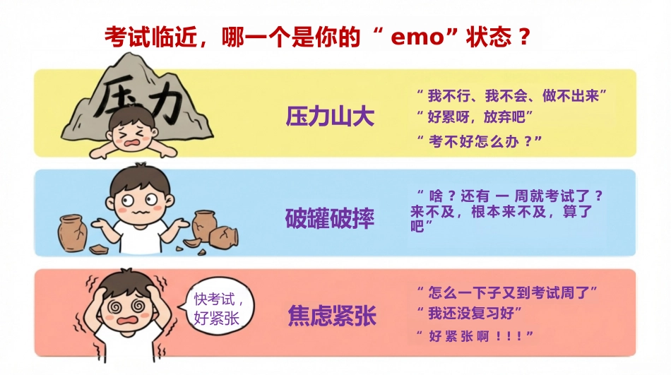 【通用】【考前动员】主题班会:期末,要考个试!_第3页