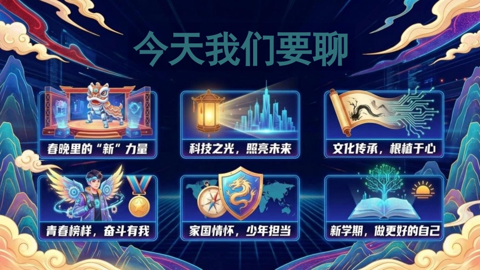 【通用】2026春季开学第一课:马年奔腾,策马扬鞭,新学期,做自己的光_第3页