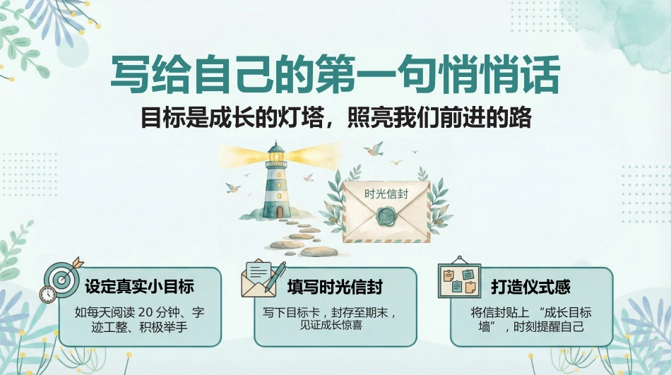 【三年级】【春季下】开学第一课,三年级的我们好久不见_第7页