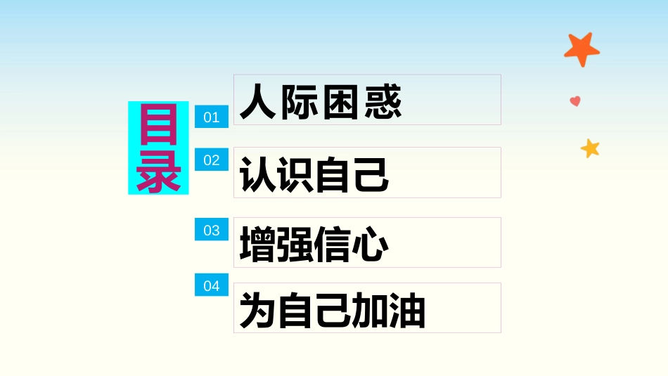【通用】【自我肯定】教育主题班会:悦纳自我,从心开始_第2页