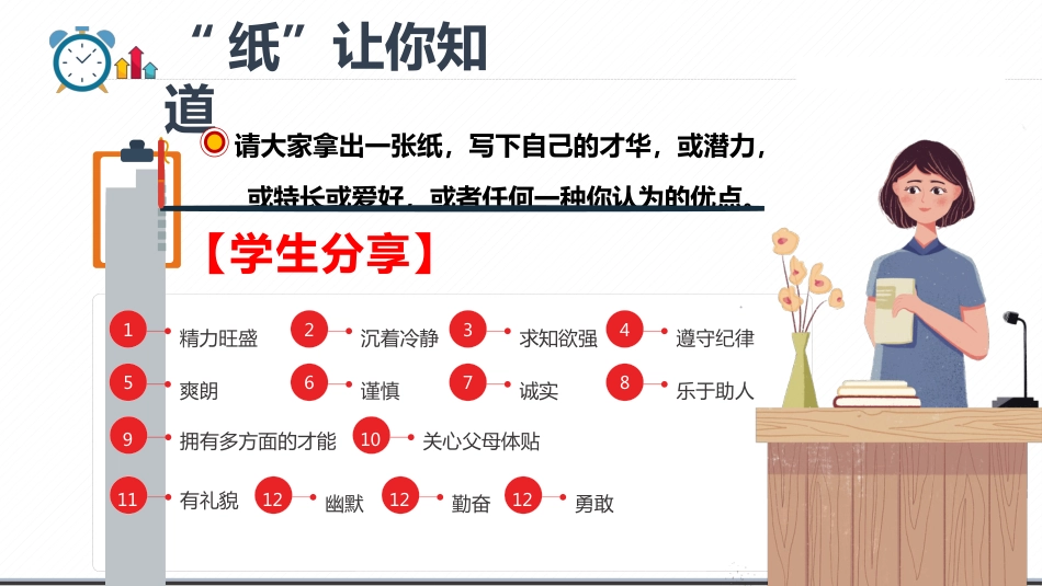 【通用】【自我肯定】教育主题班会:悦纳自我,从心开始_第9页
