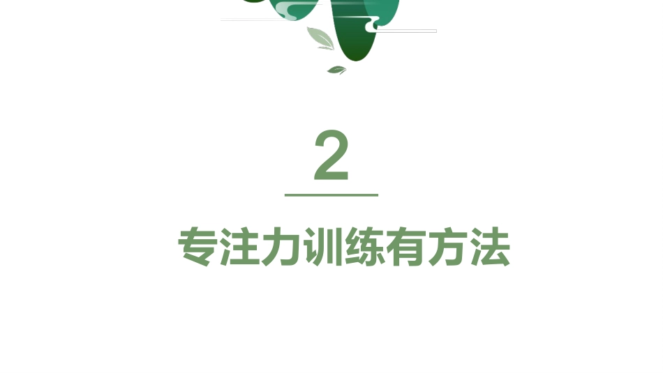 【通用】【习惯养成】提升专注力主题班会《提升专注力提高效率》_第8页