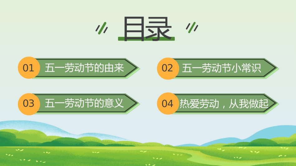 【中小学】五一劳动节主题班会:劳动最光荣_第2页