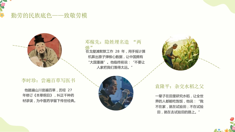 【中小学】【五一劳动节】主题班会:爱劳动懂感恩,争做小小劳动者_第9页
