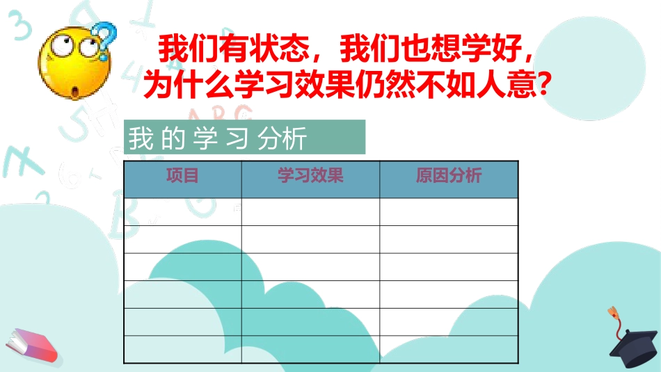 【中学生】【让我们做得更好】考试动员主题班会【做一个对暴风雨有准备的人】_第10页