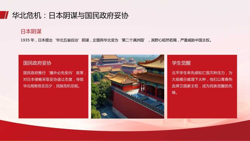 【通用】【爱国教育】主题班会:讲好一二九故事,传承红色薪火_第4页