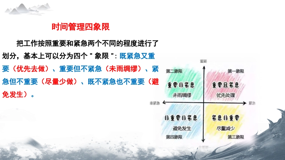 【学法指导】掌握学习方法高效学习主题班会《掌握学习方法,提高学习效率》_第9页