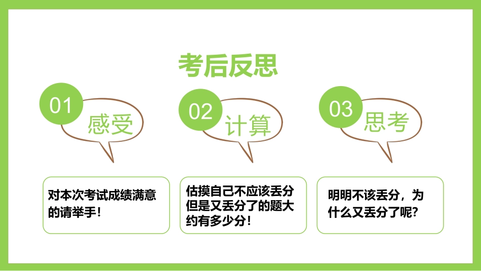 寻找消失的分数:期中考试成绩分析主题班会_第2页