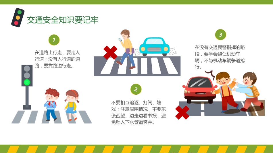 【通用】春季学期安全教育班会:交通安全教育PPT1_第4页