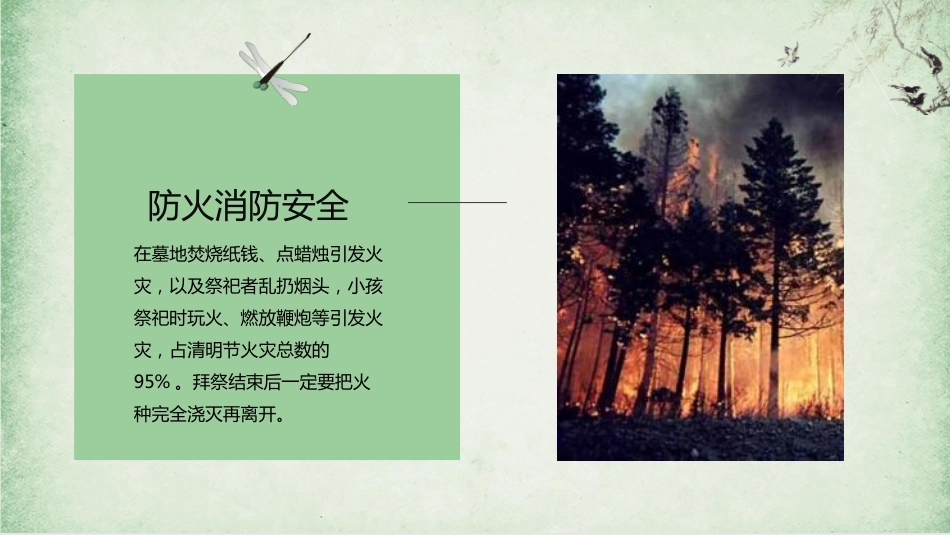 【通用】春季学期安全教育班会:清明节假期安全教育PPT2_第7页