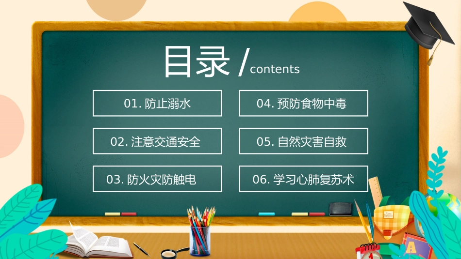 2026年春季学期中小学第18周《快乐暑假,安全一夏》主题班会PPT_第2页