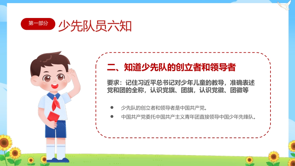 【小学】少先队入队队前教育科:六知六会一做_第6页