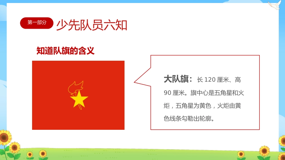 【小学】少先队入队队前教育科:六知六会一做_第9页