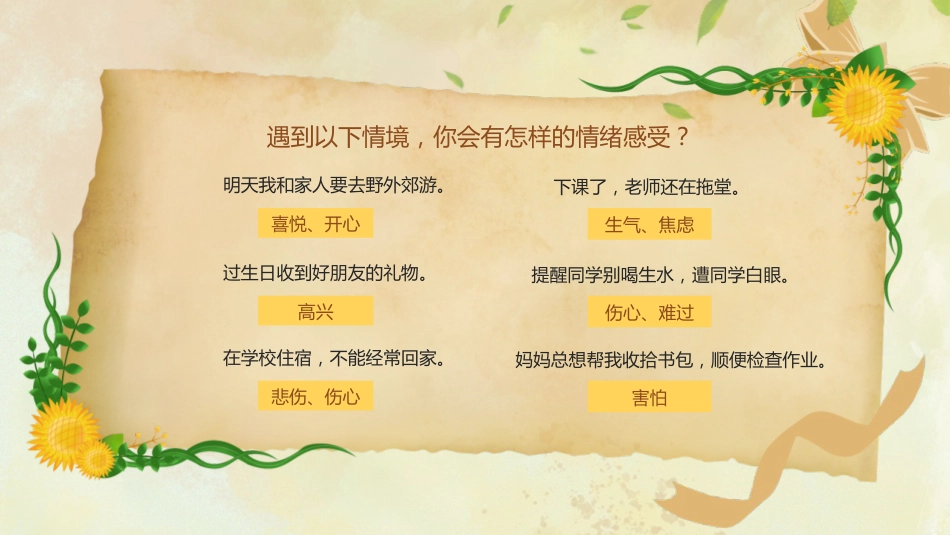 【中学生】【心理健康教育】主题班会——青春的情绪_第3页