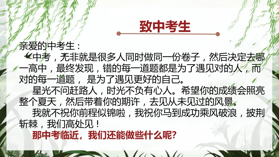 【初三下】【语文】九年级冲刺最后一课_第3页