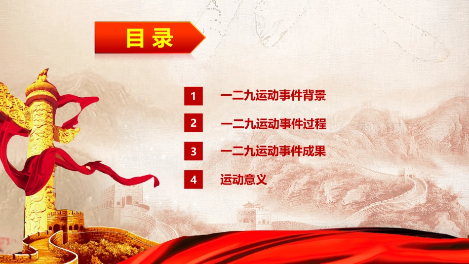 纪念“一二•九”主题班会PPT课件_第2页