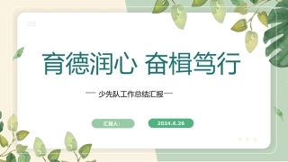 2024年春季少先队工作总结