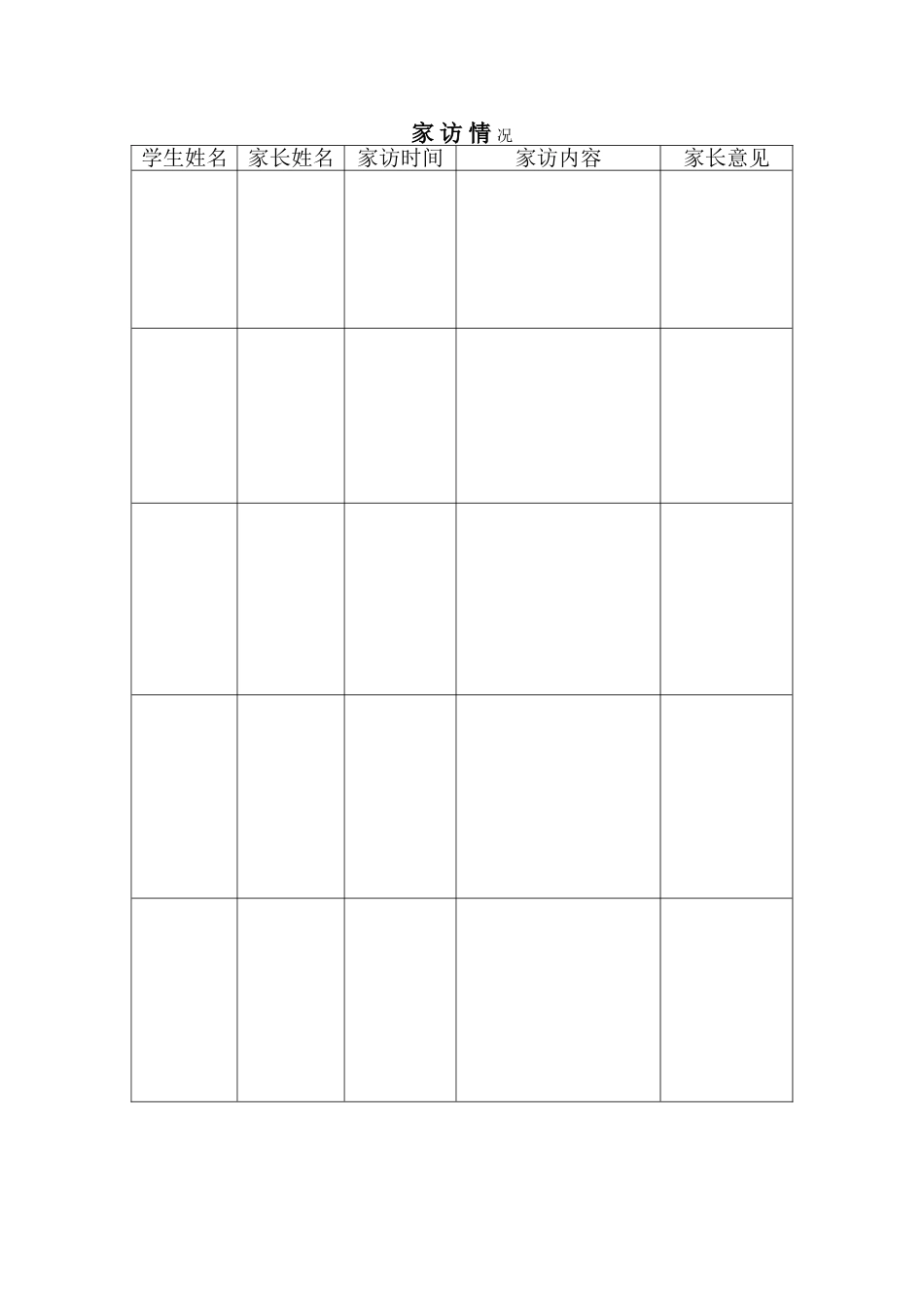 家访情况_第1页