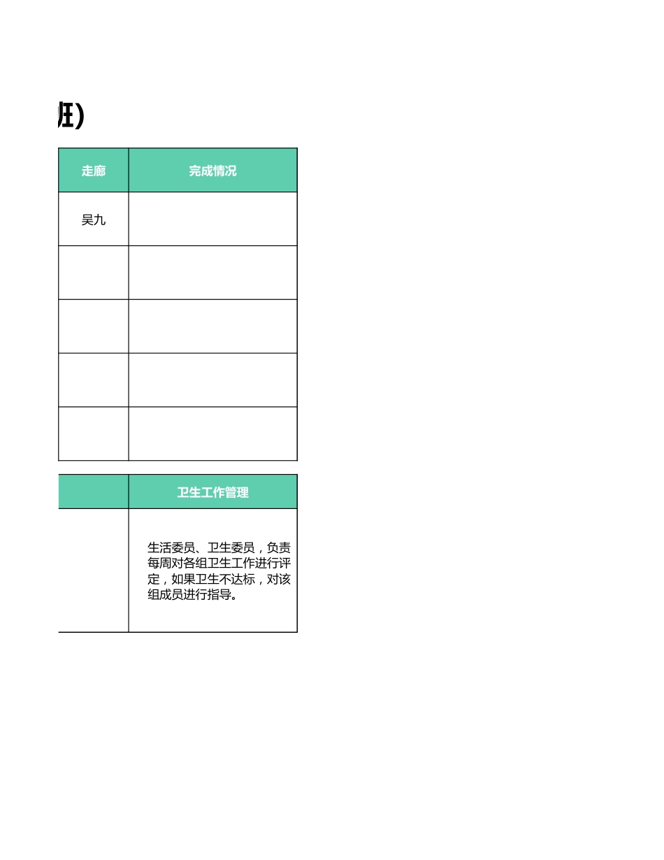值日按排表模板7_第2页