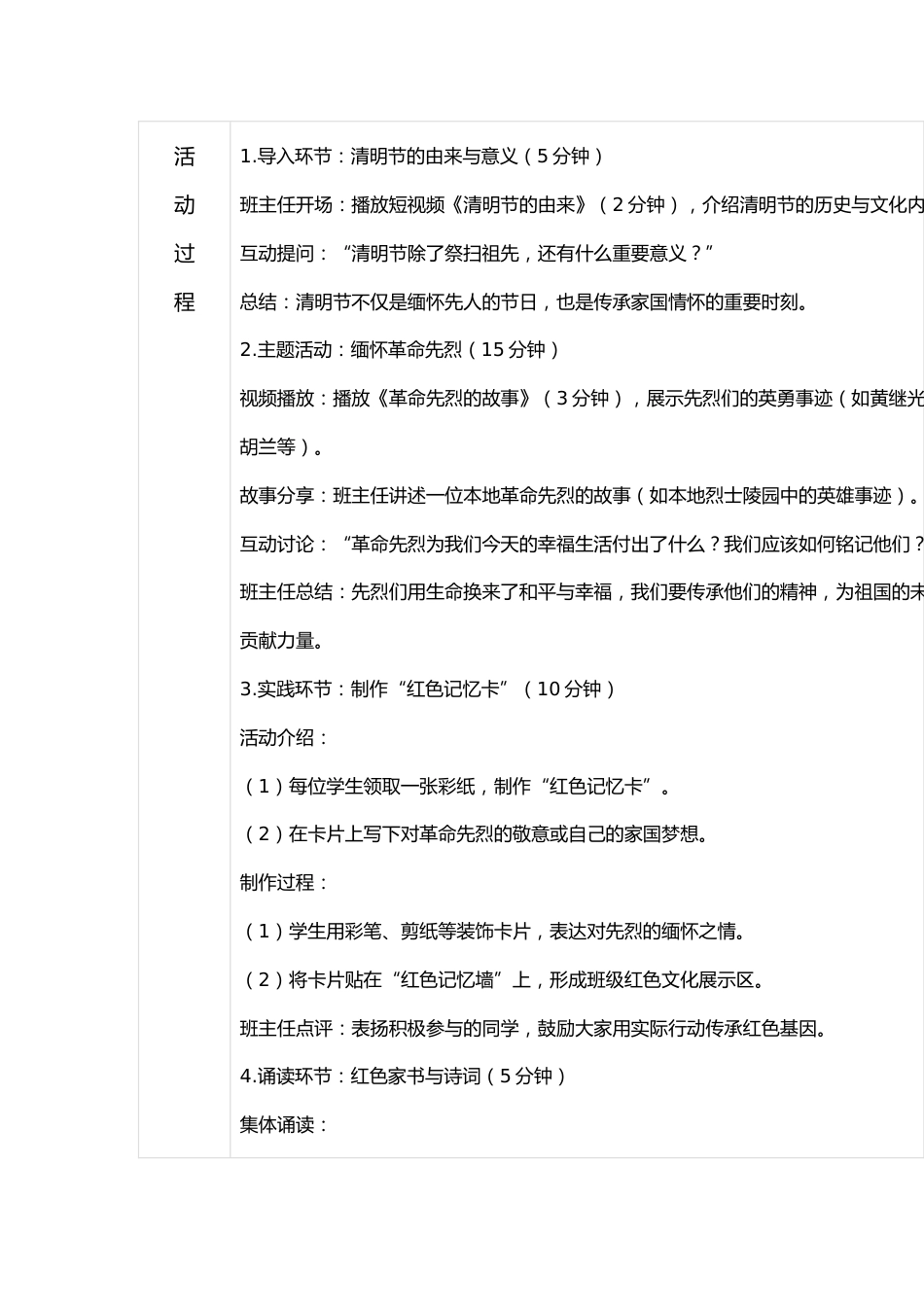 第八周 梨花风起正清明,缅怀英烈寄深情_第2页