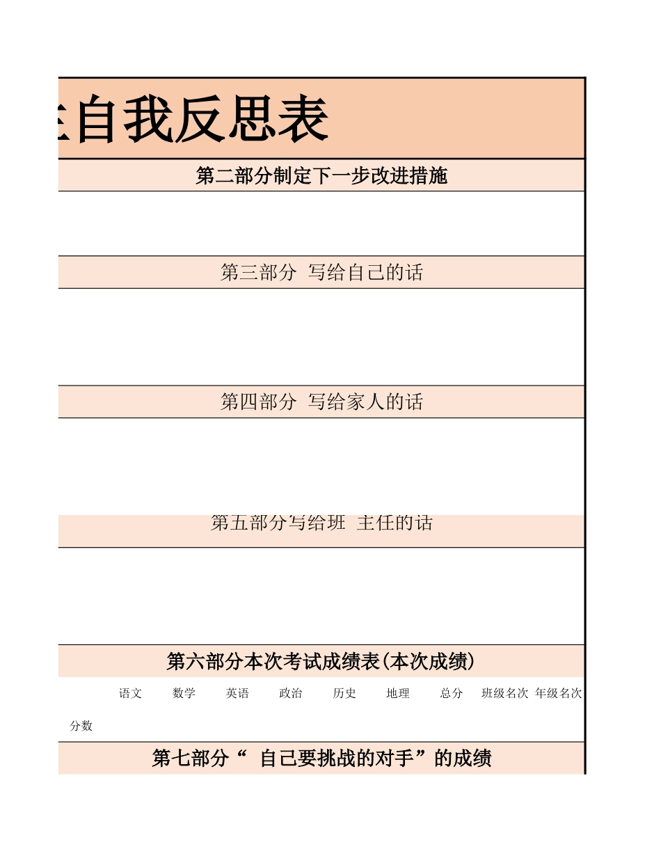 学生反思表_第3页
