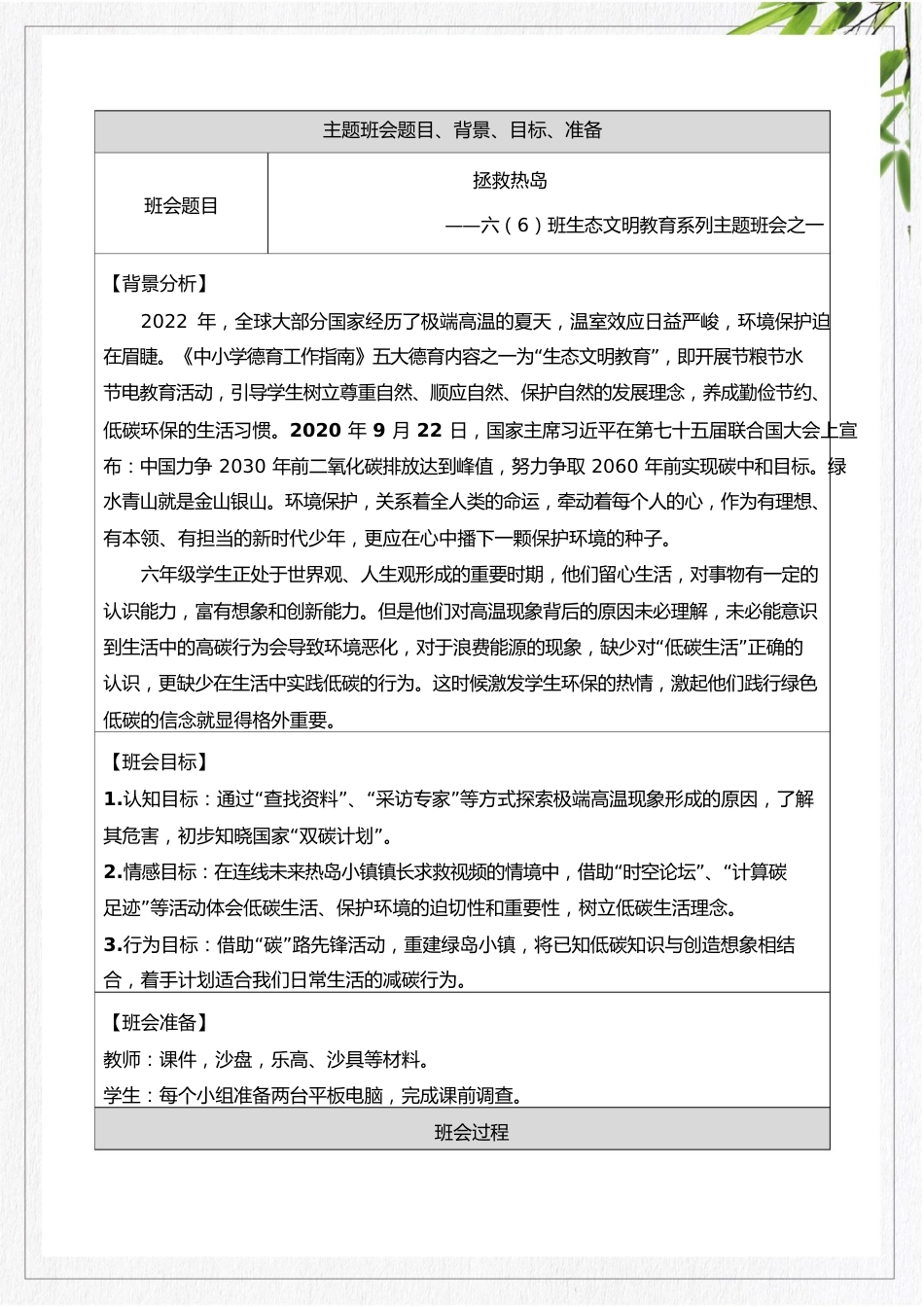【小学】【主题班会】拯救热岛_第2页